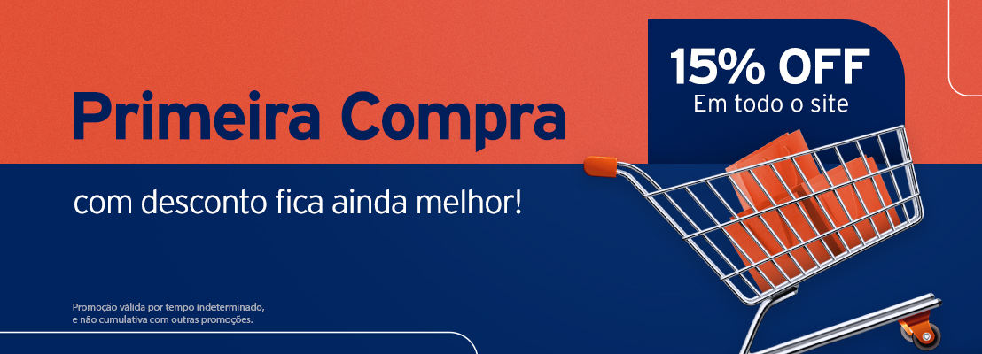 Campanha 15% Primeira Compra