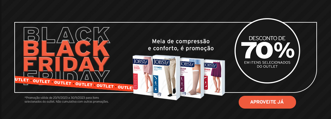 Campanha Black Friday 70% Outlet